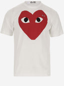 Comme Des Garcons Cotton T Shirt With Logo