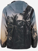 Giacca Emporio Armani Nylon con stampa grafica