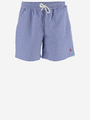 Polo Ralph Lauren Check Pattern Swimsuit