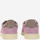 Autry Medalist Low Sneakers In Suede Hair Sand Effect
