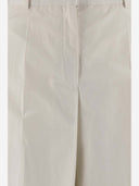 Jil Sander Straight Leg Cotton Pants