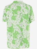 Michael Kors Nylon Shirt With Floral Pattern