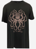 Etro Cotton T Shirt With Logo