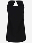 Versace lana miscela mini abito