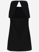 Versace lana miscela mini abito