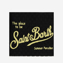 Mc2 Saint Barth Fabric Clutch Bag With Logo