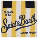 MC2 Saint Barth Colette Tote Bag med stripete mønster og logo