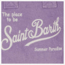 Mc2 Saint Barth Colette Terry Tote Bag With Embroidery