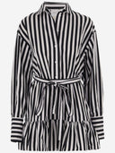 Patou Cotton Dress With Striped Pattern