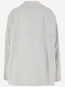 Maison Margiela Cotton Jacket With Oversize Collar