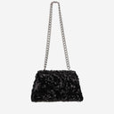 Mini bolsa de lentejuelas de autorretrato con arco