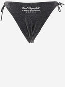 Karl Lagerfeld Lurex Bikini Bottom