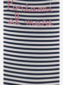 Mc2 Saint Barth One Piece Swimsuit With Striped Pattern