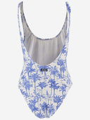 Mc2 Saint Barth One Piece Swimsuit With Graphic Print Pattern