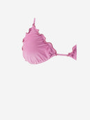 Mc2 Saint Barth Stretch Nylon Bikini Top