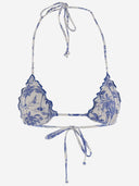 MC2 Saint Barth Bikini Top med grafisk utskriftsmønster