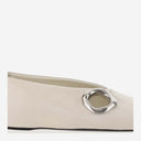 Ballerines en cuir Jil Sander