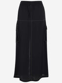 Pinko Viscose Skirt