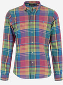 Polo Ralph Lauren Cotton Shirt With Check Pattern