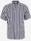 Junya Watanabe Junya Watanabe X Carhartt Striped Pattern Cotton Shirt