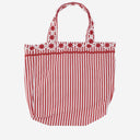 Flora Sardalos Cotton Shoulder Bag With Striped Pattern