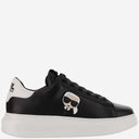 Zapatillas de cuero Karl Lagerfeld con logotipo