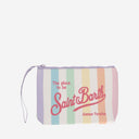 Sac d'embrayage de plongée MC2 Saint Barth avec motif rayé