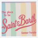 Sac d'embrayage de plongée MC2 Saint Barth avec motif rayé