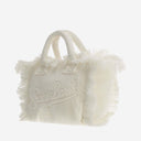Mc2 Saint Barth Colette Terry Cloth Tote Bag With Embroidery