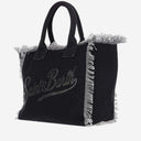 Mc2 Saint Barth Rhinestone Logo Vanity Bag