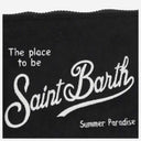Mc2 Saint Barth Fabric Clutch Bag With Logo