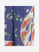 Sky High Farm Nylon Short Pants With Graphic Print