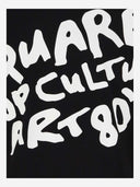 Maglietta di cotone dsquared2 con logo