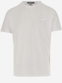 Dsquared2 bomulls t -skjorte med logo
