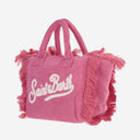 Mc2 Saint Barth Colette Terry Cloth Tote Bag With Embroidery