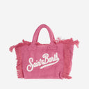 Mc2 Saint Barth Colette Terry Cloth Tote Bag With Embroidery