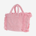 Mc2 Saint Barth Colette Terry Cloth Tote Bag With Embroidery