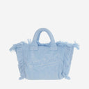 Mc2 Saint Barth Colette Terry Cloth Tote Bag With Embroidery