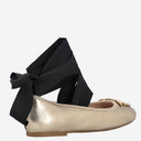 Pinko Leather Ballet Flats With Logo