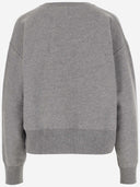 Versace Wool And Cashmere Pullover With Medusa