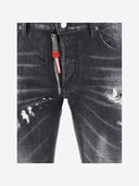 Dsquared2 Stretch Cotton Denim Slim Jeans
