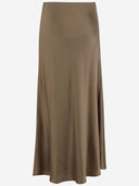 By Malene Birger Satin Midi Skirt