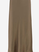 By Malene Birger Satin Midi Skirt