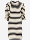Vestido de camiseta de algodón de Tory Burch