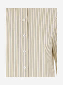 Golden Goose Cotton Shirt With Striped Pattern