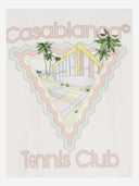 Camiseta de algodón de Casablanca con logotipo