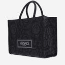 Versace Athena Canvas Tote Bag