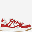 Mcm Leather Sneakers With Logo