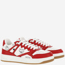 Mcm Leather Sneakers With Logo