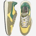 Autry Reelwind Low Nylon And Suede Sneakers
